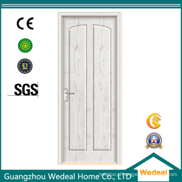 Porta de madeira contínua aprontada branca para o uso interior / exterior
